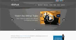 Desktop Screenshot of 4what.com